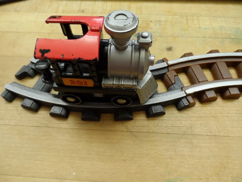 Khúc Cong Thay Thế Đường Ray Lincoln Log - Image 5