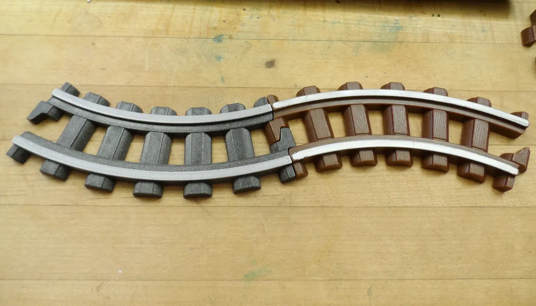 Khúc Cong Thay Thế Đường Ray Lincoln Log - Image 6