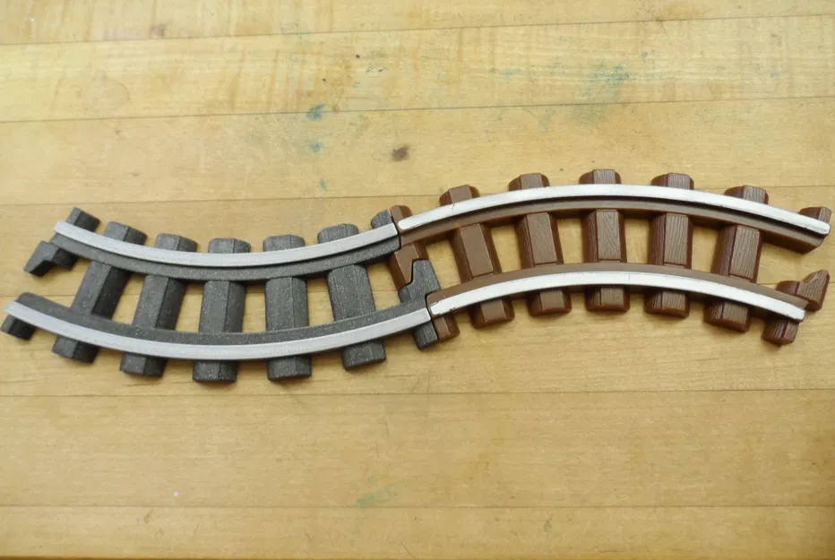 Khúc Cong Thay Thế Đường Ray Lincoln Log - Image 7