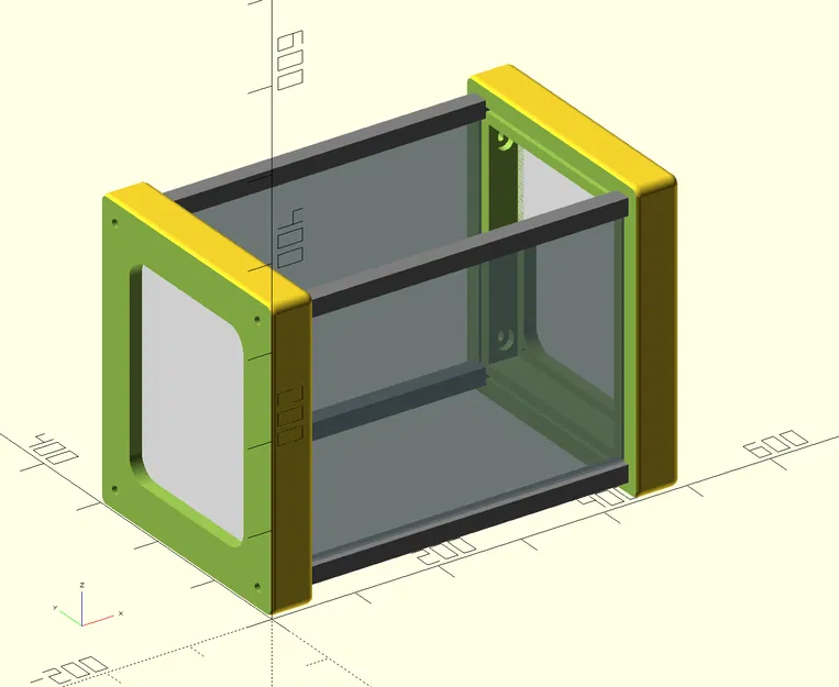Khung bench/hộp cho thanh nhôm định hình 2020 (2020 extrusion) - Image 6