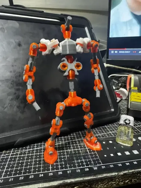 Simple Ultra-Articulated Xinghai Skeleton – Khung skeleton siêu linh hoạt - Image 2