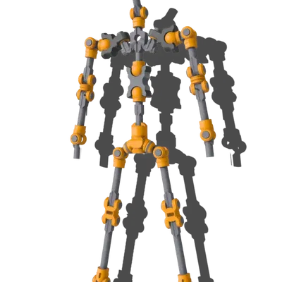 Simple Ultra-Articulated Xinghai Skeleton – Khung skeleton siêu linh hoạt