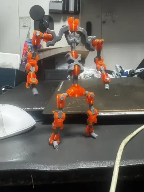 Simple Ultra-Articulated Xinghai Skeleton – Khung skeleton siêu linh hoạt - Image 5