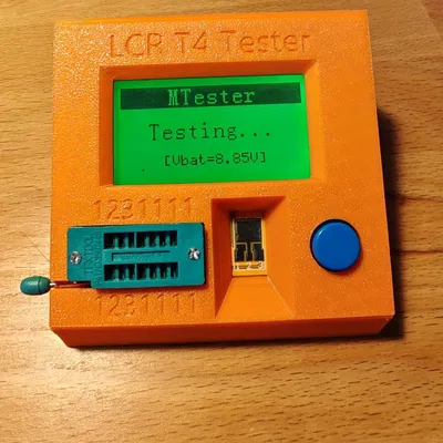 Vỏ máy đo ESR LCR-T4 (thiết kế lại lần 2)