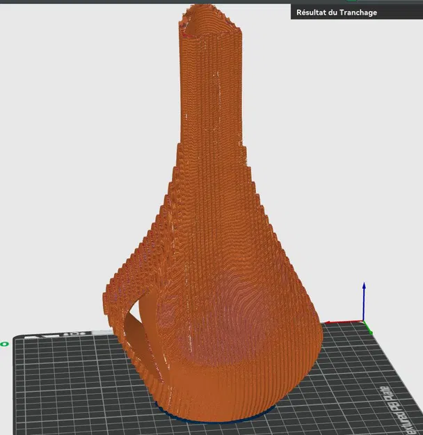 Bình hoa “create curves” (Vase from « create curves ») - Image 4