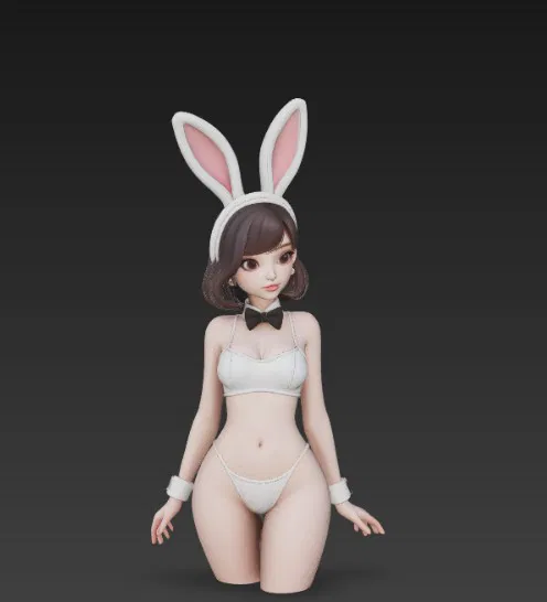 Cô gái sexy trong trang phục thỏ 2 - Image 3