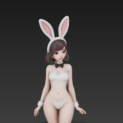 Cô gái sexy trong trang phục thỏ 2