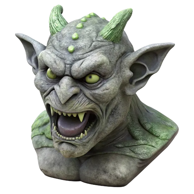 Tượng Gargoyle (Gargoyle Sculpture) Chi Tiết Dành Cho In 3D - Image 1