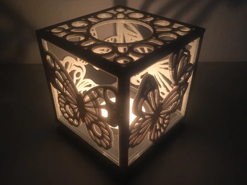 Đế nến Tealight - Hình bươm bướm - Image 1