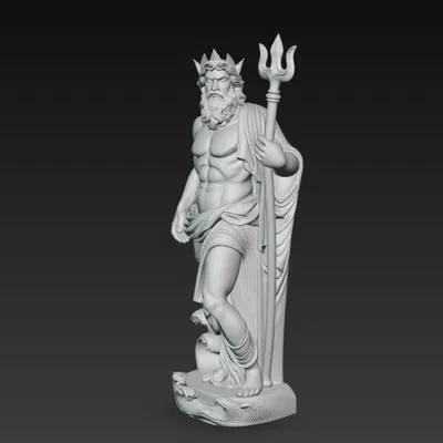 Tượng Poseidon, Thần Biển Cả 2