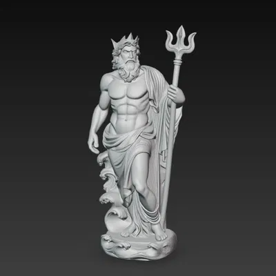 Tượng Poseidon, Thần Biển Cả 2