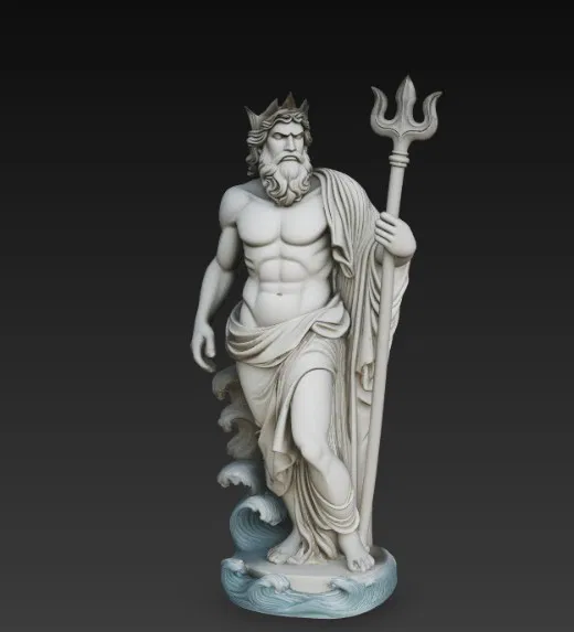 Tượng Poseidon, Thần Biển Cả 2 - Image 5