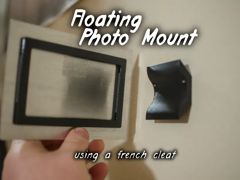 Hệ Thống Treo Ảnh Nổi Thay Đổi Nhanh (Floating Photo Mounting System – French Cleat) - Image 1
