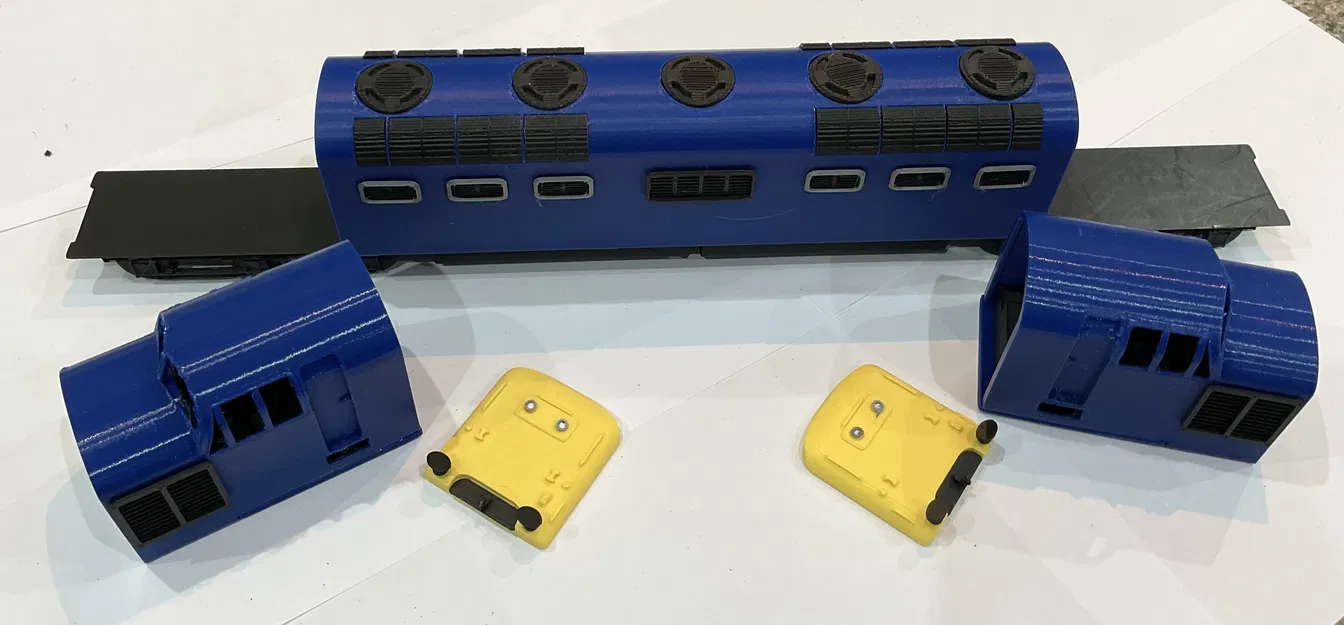 Đầu máy diesel Class 55 Deltic - Image 7