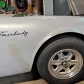 Emblem Fairlady chữ viết tay cho Datsun Roadster - Thumbnail 3