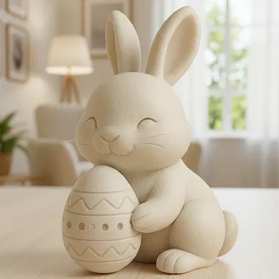 Thỏ Phục Sinh Dễ Thương (Bản Cải Tiến)