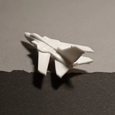 Panavia Tornado micro jet fighter print-in-place & articulated