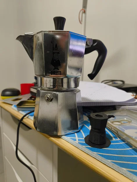 Kệ đỡ rổ moka pot - Image 4