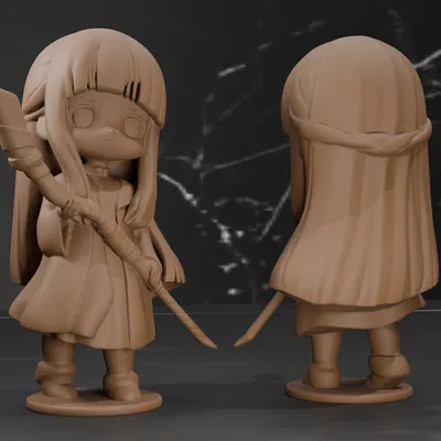 Fern - Chibi Style - Frieren