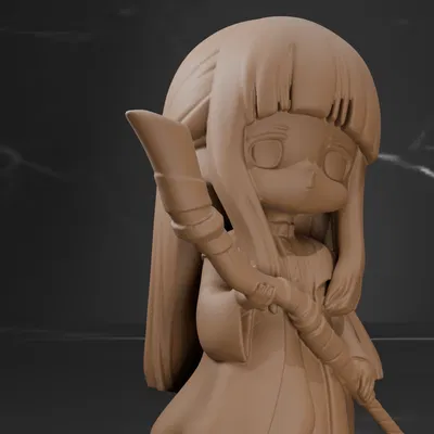 Fern - Chibi Style - Frieren