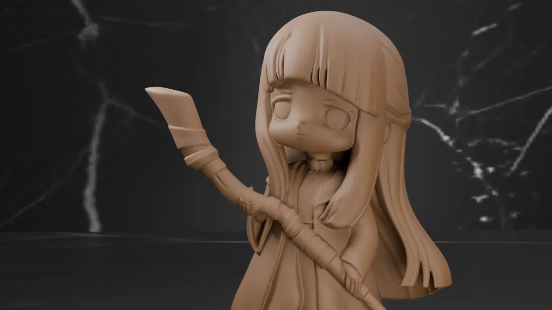 Fern - Chibi Style - Frieren - Image 4