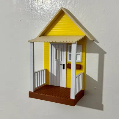 Thiết kế cửa trước ngôi nhà - Không cần AMS