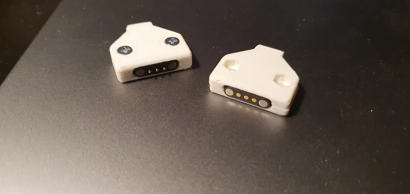 Vỏ housing cho đầu nối Magnetic Pogo 3-Pin - Image 1