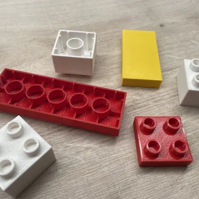 Bộ sưu tập gạch Lego Duplo kèm file nguồn parametric
