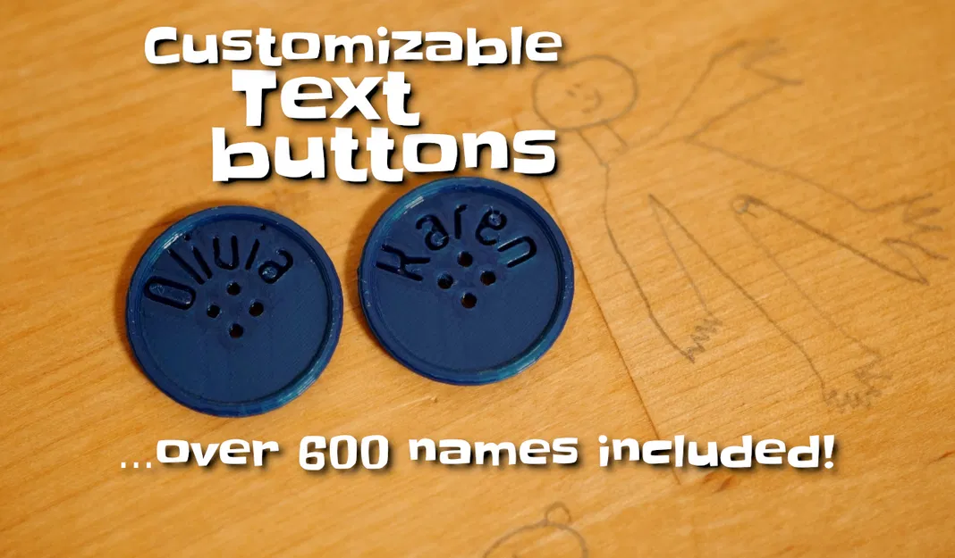 Button chữ tuỳ biến (Customizable text buttons) - Image 1