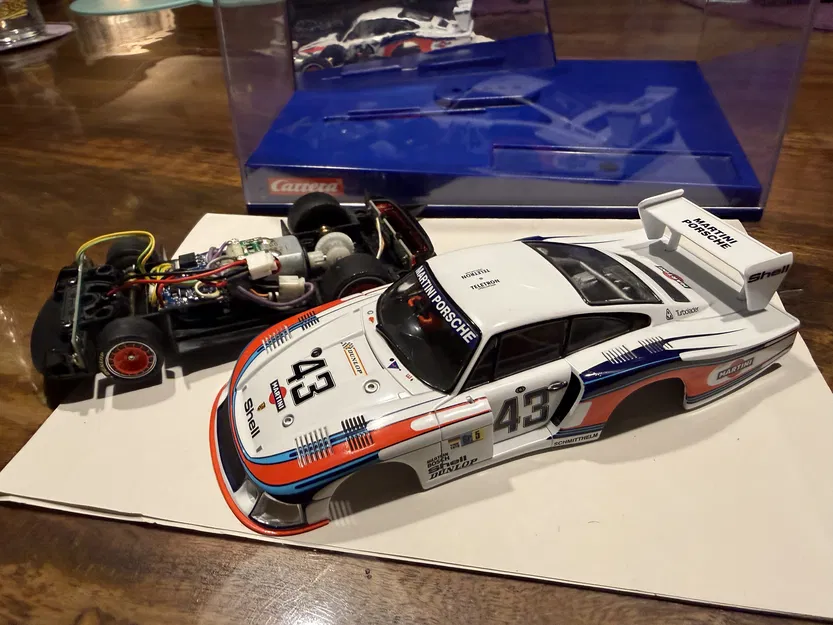 Carrera 132 Porsche 935/78: Cánh gió sau (Rear Spoiler) Digital & Evolution 1:32 - Image 4