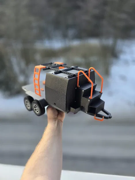 NBC.12 - Toy Hauler off-road tỉ lệ 1:10 - Image 3