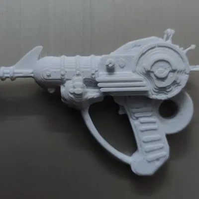 Móc khóa mặt dây chuyền Ray Gun