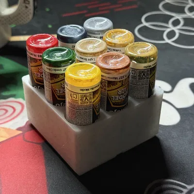 Gridfinity 2x2 Giá đỡ sơn Vallejo 18ml