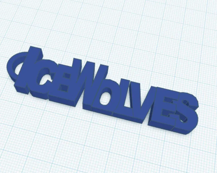 Móc khóa icewolves - Image 1