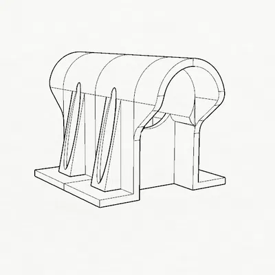 Giá đỡ đui đèn (Fassungshalterung) cho đèn skateboard