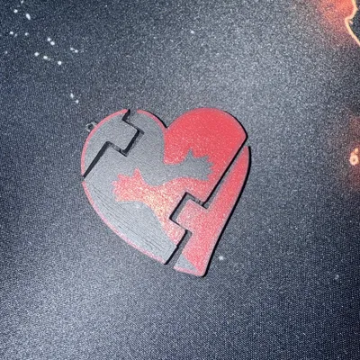 Flexi Love – Mô hình in 3D dẻo dễ thương chủ đề tình yêu