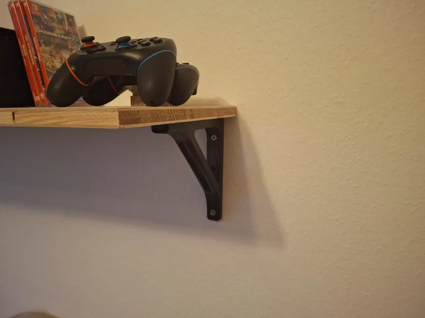 Bát đỡ kệ siêu chắc 18x18cm (Shelf bracket strong 18x18cm) - Image 1