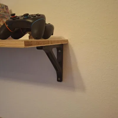 Bát đỡ kệ siêu chắc 18x18cm (Shelf bracket strong 18x18cm)