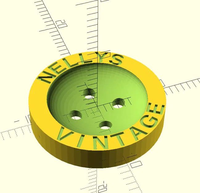 Script OpenSCAD tạo Button Maker (nút áo) tuỳ biến - Image 1