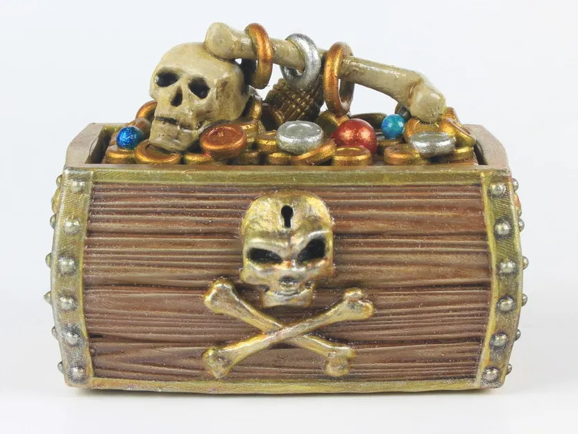 Module Rương Kho Báu Cướp Biển 3: Đồng Vàng, Đầu Lâu, Ngọc Trai… (Set #6) - Image 2