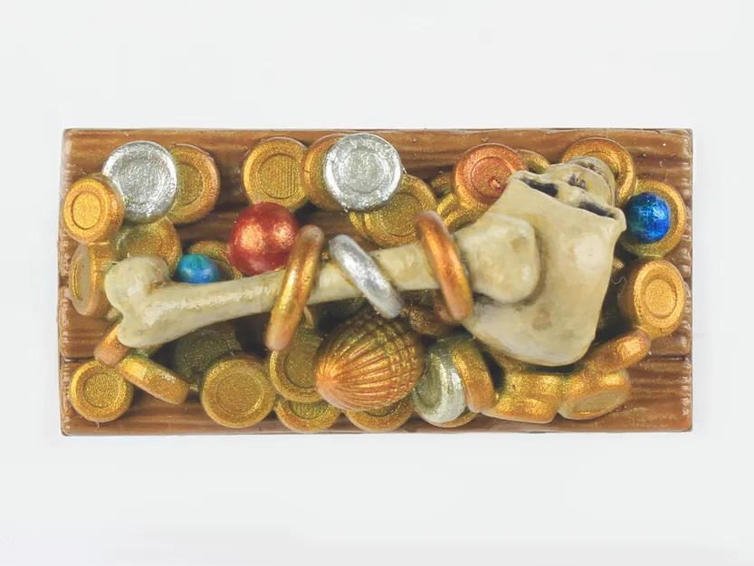 Module Rương Kho Báu Cướp Biển 3: Đồng Vàng, Đầu Lâu, Ngọc Trai… (Set #6) - Image 3