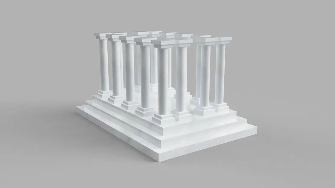 Đền Hy Lạp – Parthenon (Greek temple - Parthenon) - Image 2