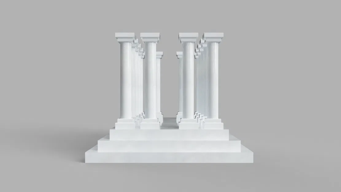 Đền Hy Lạp – Parthenon (Greek temple - Parthenon) - Image 3