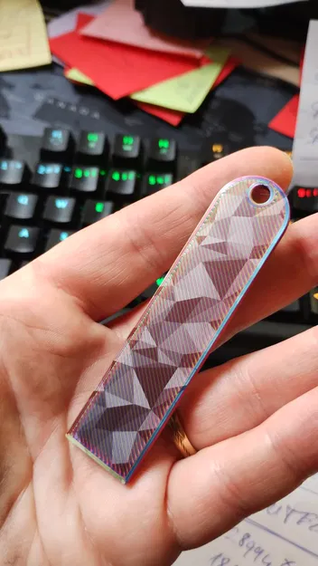 Móc khóa “Ông tuyệt nhất” hai màu - Image 1