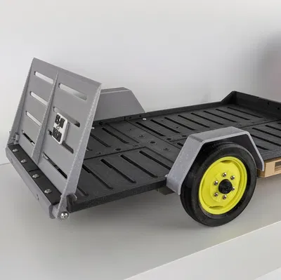 OpenRC Tractor MK3 TEA20 Platform Trailer