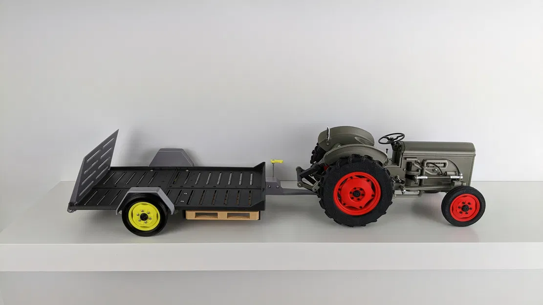 OpenRC Tractor MK3 TEA20 Platform Trailer - Image 7