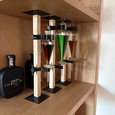 Bar Lab – Giá đỡ phễu chia chất lỏng cho góc bar