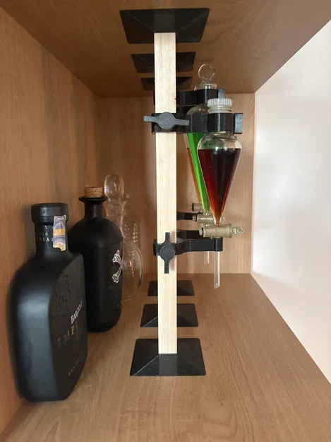 Bar Lab – Giá đỡ phễu chia chất lỏng cho góc bar - Image 2