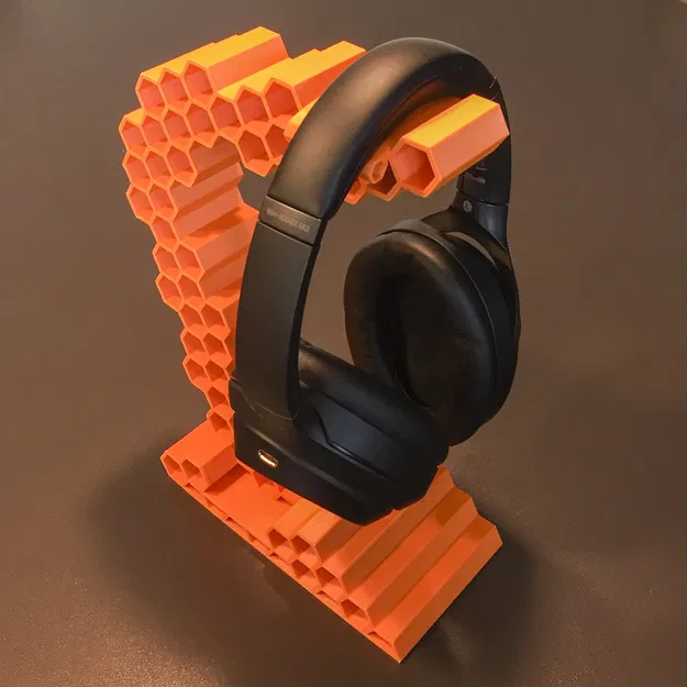 Giá treo tai nghe tổ ong (Honeycomb headphone stand) - Image 3