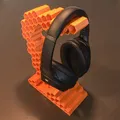 Giá treo tai nghe tổ ong (Honeycomb headphone stand) - Thumbnail 3